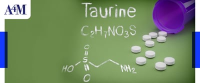 Taurine deficiency as a driver of aging