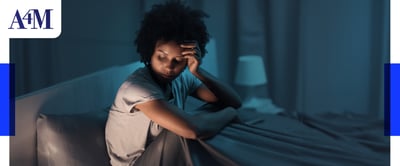 How sleep deprivation affects dopamine and depression